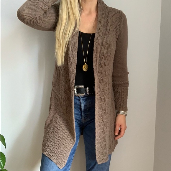 Anthropologie Sweaters - Anthropologie Angel of the North cardigan xs